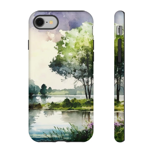 Summer Day by the Lake - Impact Resistant Phone Case